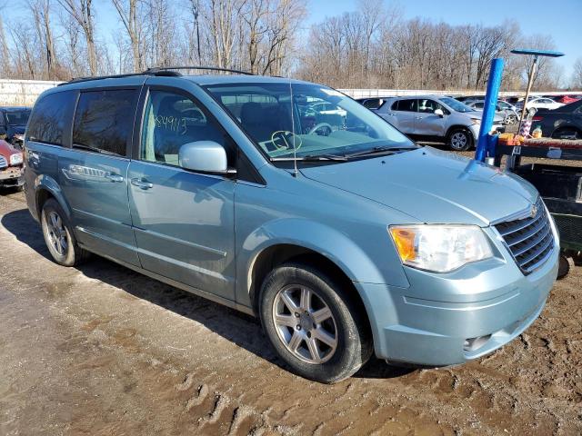 2A8HR54P38R610031 - 2008 CHRYSLER TOWN & COU TOURING ლურჯი ფოტო 4