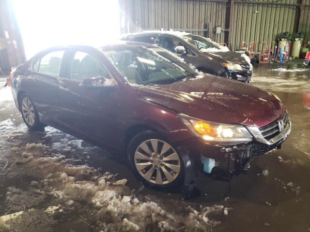 1HGCR2F88DA084761 - 2013 HONDA ACCORD EXL BURGUNDY photo 4