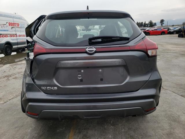 3N1CP5BV0RL502640 - 2024 NISSAN KICKS S GRAY photo 6