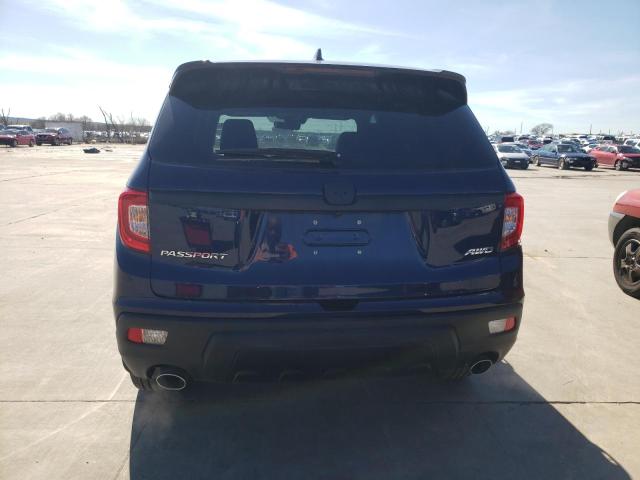 5FNYF8H53MB019696 - 2021 HONDA PASSPORT EXL Mavi foto 6