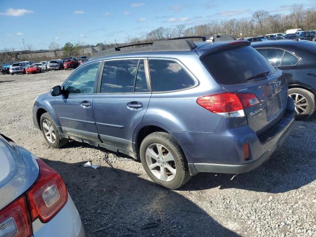 4S4BRCKC6D3240225 - 2013 SUBARU OUTBACK 2.5I LIMITED BLUE photo 2