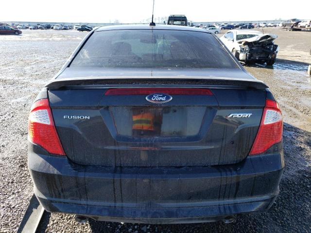 3FAHP0KC5BR200290 - 2011 FORD FUSION SPORT BLACK photo 6