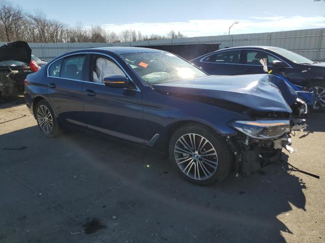 WBAJB1C00LCE29335 - 2020 BMW 530XE BLUE photo 4