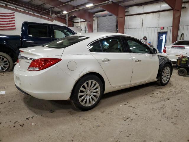 2G4GS5EK9C9158455 - 2012 BUICK REGAL PREMIUM WHITE photo 3