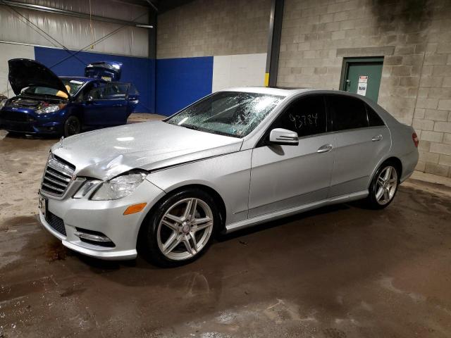 WDDHF8JB0DA737771 - 2013 MERCEDES-BENZ E 350 4MATIC SILVER photo 1