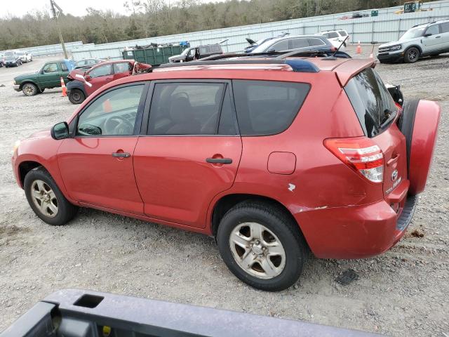 JTMZF4DV8AD019635 - 2010 TOYOTA RAV4 RED photo 2