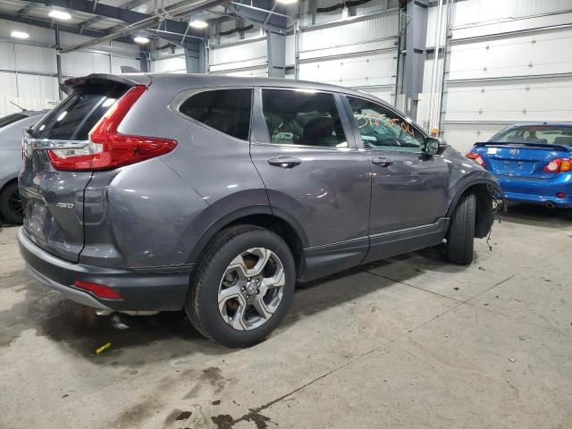 5J6RW2H57KA021050 - 2019 HONDA CR-V EX GRAY photo 3