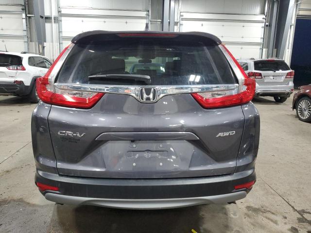 5J6RW2H57KA021050 - 2019 HONDA CR-V EX GRAY photo 6