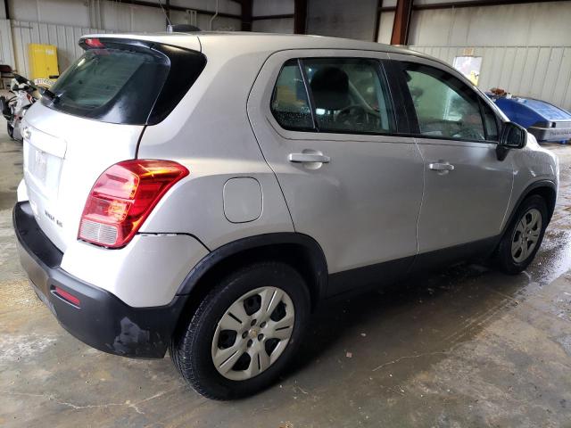 KL7CJKSB1GB665151 - 2016 CHEVROLET TRAX LS SILVER photo 3