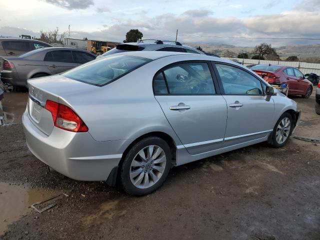 2HGFA1F96AH312163 - 2010 HONDA CIVIC EXL ვერცხლისფერი ფოტო 3