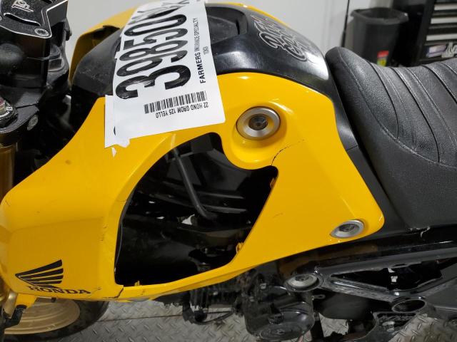 MLHJC9219N5003900 - 2022 HONDA GROM 125 YELLOW photo 9