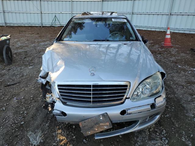 WDBNG70J65A457978 - 2005 MERCEDES-BENZ S 430 SILVER photo 5