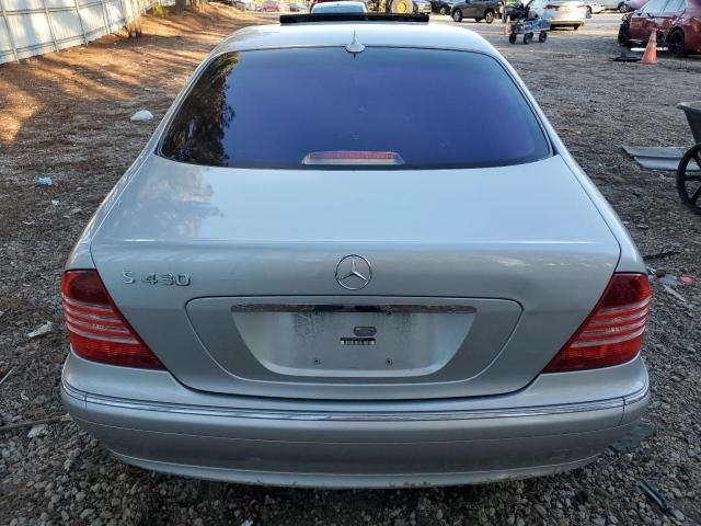 WDBNG70J65A457978 - 2005 MERCEDES-BENZ S 430 SILVER photo 6