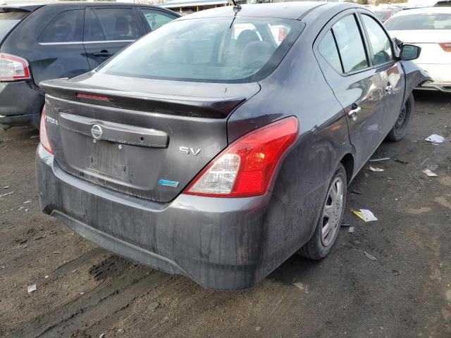 3N1CN7AP6FL839815 - 2015 NISSAN VERSA S GRAY photo 3