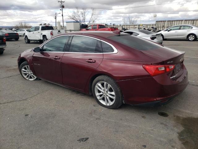 1G1ZE5ST5GF230114 - 2016 CHEVROLET MALIBU LT BURGUNDY photo 2