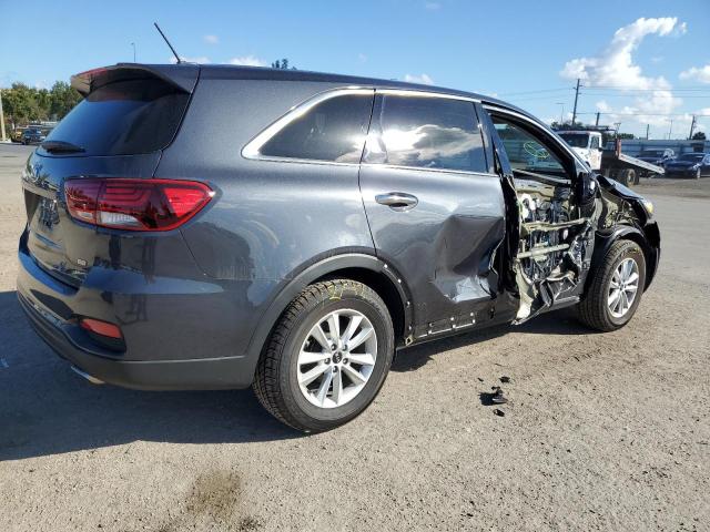 5XYPGDA30KG525745 - 2019 KIA SORENTO L GRAY photo 3