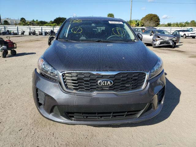 5XYPGDA30KG525745 - 2019 KIA SORENTO L GRAY photo 5