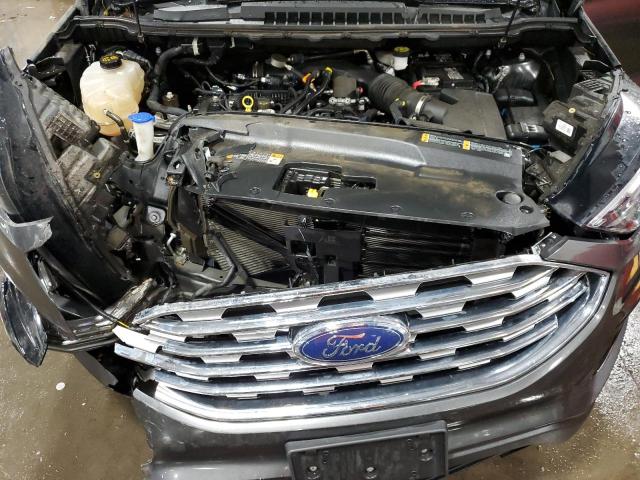 2FMPK4J94KBC06612 - 2019 FORD EDGE SEL GRAY photo 11