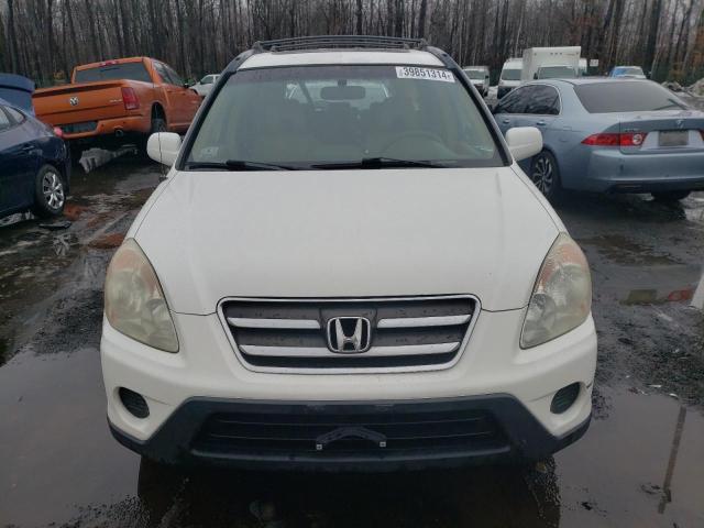 SHSRD78906U438690 - 2006 HONDA CR-V SE WHITE photo 5