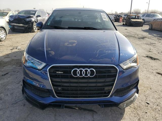 WAUJ8GFF5G1049150 - 2016 AUDI A3 PREMIUM PLUS S-LINE BLUE photo 5