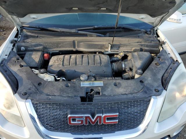 1GKLVMED7AJ256833 - 2010 GMC ACADIA SLT-1 WHITE photo 12