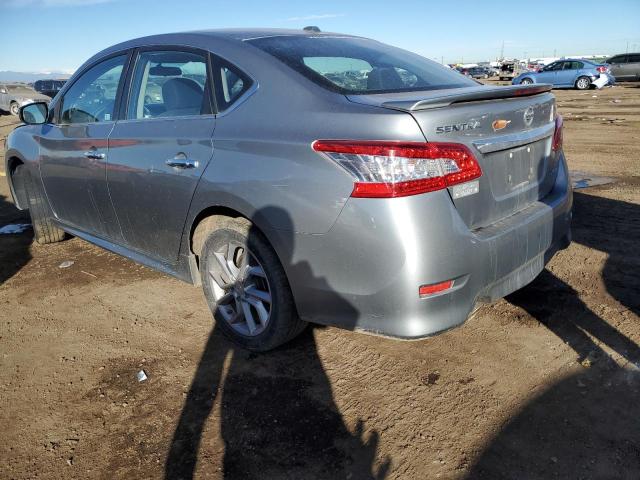 3N1AB7AP5EY306999 - 2014 NISSAN SENTRA S SILVER photo 2