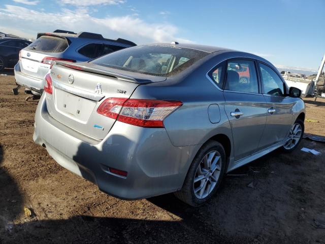 3N1AB7AP5EY306999 - 2014 NISSAN SENTRA S SILVER photo 3