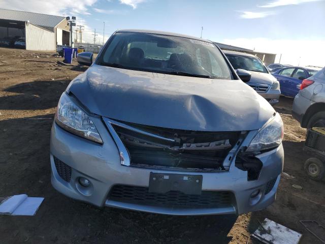 3N1AB7AP5EY306999 - 2014 NISSAN SENTRA S SILVER photo 5