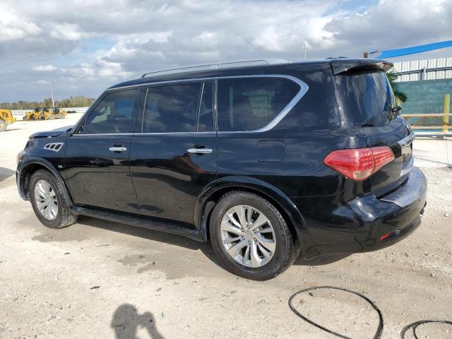 JN8AZ2NE0H9154486 - 2017 INFINITI QX80 BASE BLACK photo 2