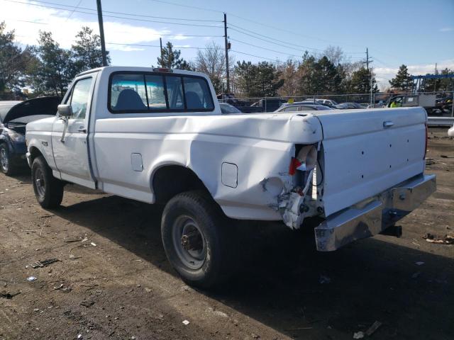 1FTHF26H1TLB30432 - 1996 FORD F250 WHITE photo 2