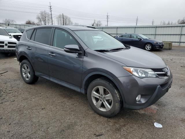 2T3WFREV0FW192817 - 2015 TOYOTA RAV4 XLE GRAY photo 4