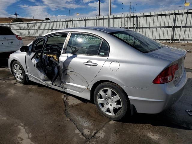 1HGFA16527L131604 - 2007 HONDA CIVIC LX SILVER photo 2