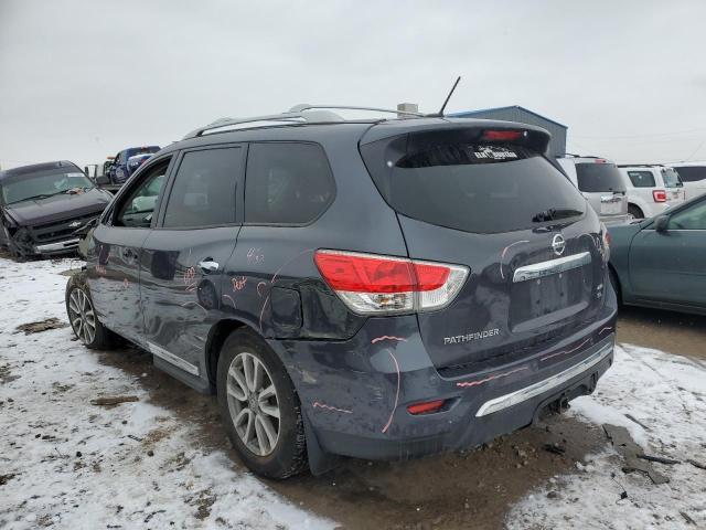5N1AR2MM7EC707195 - 2014 NISSAN PATHFINDER S GRAY photo 2