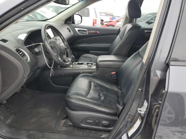 5N1AR2MM7EC707195 - 2014 NISSAN PATHFINDER S GRAY photo 7