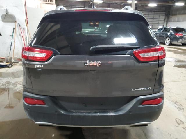 1C4PJLDS3FW695783 - 2015 JEEP CHEROKEE LIMITED GRAY photo 6