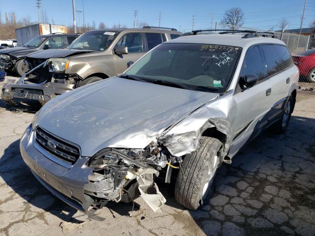 4S4BP61C557369169 - 2005 SUBARU LEGACY OUT GRAY photo 1