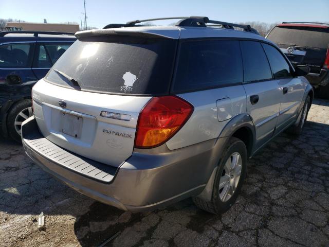 4S4BP61C557369169 - 2005 SUBARU LEGACY OUT GRAY photo 3