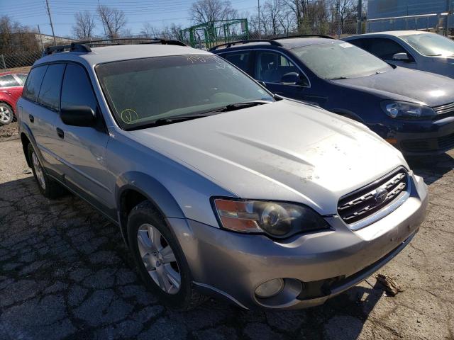 4S4BP61C557369169 - 2005 SUBARU LEGACY OUT GRAY photo 4