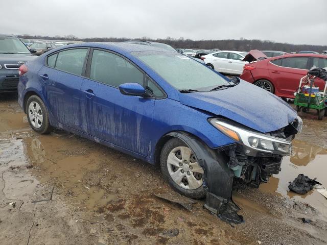 3KPFK4A72HE143235 - 2017 KIA FORTE LX BLUE photo 4