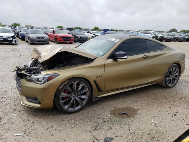 JN1FV7EK6KM360242 - 2019 INFINITI Q60 RED SPORT 400 GOLD photo 1