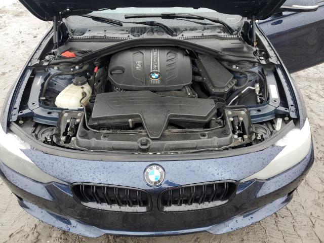 WBA3D5C54EKX98596 - 2014 BMW 328 D XDRIVE BLUE photo 11