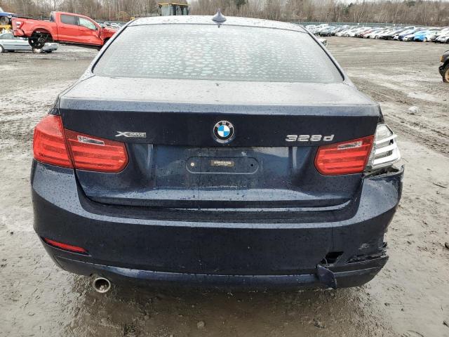 WBA3D5C54EKX98596 - 2014 BMW 328 D XDRIVE BLUE photo 6