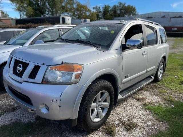 5N1BA08D09N605547 - 2009 NISSAN ARMADA SE SILVER photo 2