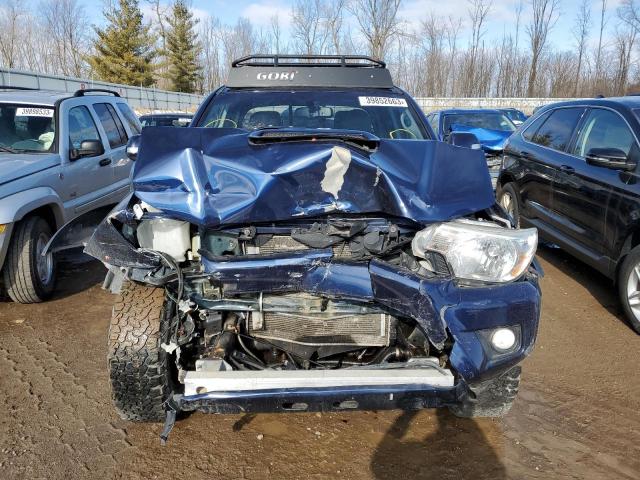 5TFLU4EN1DX072884 - 2013 TOYOTA TACOMA DOUBLE CAB 蓝色 照片 5