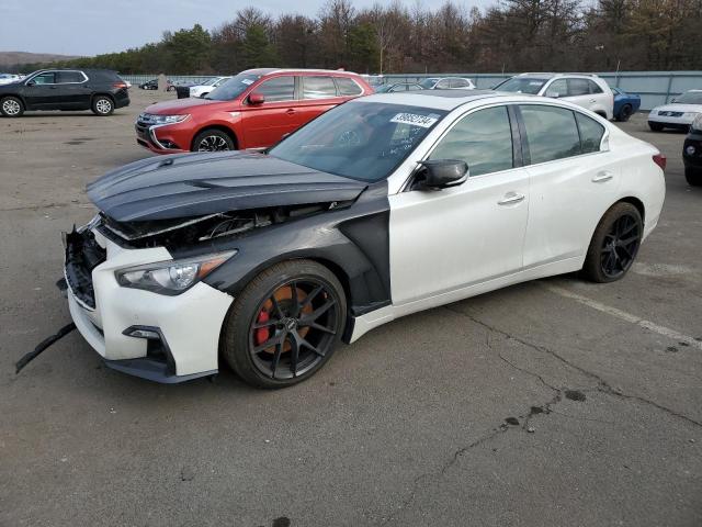 JN1FV7AP1JM461169 - 2018 INFINITI Q50 RED SPORT 400 WHITE photo 1