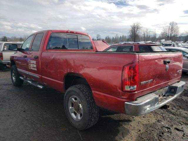 1D7KS28C96J201000 - 2006 DODGE RAM 2500 ST RED photo 3