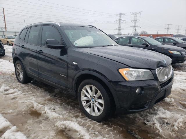 5UXWX9C51E0D35438 - 2014 BMW X3 XDRIVE28I BLACK photo 4