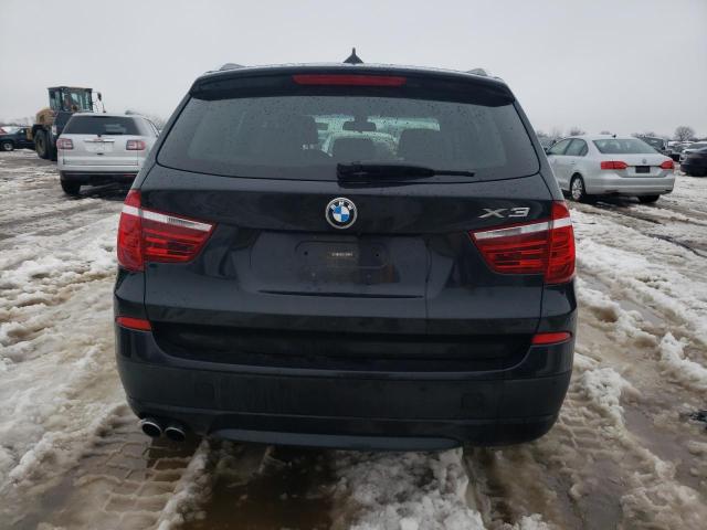 5UXWX9C51E0D35438 - 2014 BMW X3 XDRIVE28I BLACK photo 6