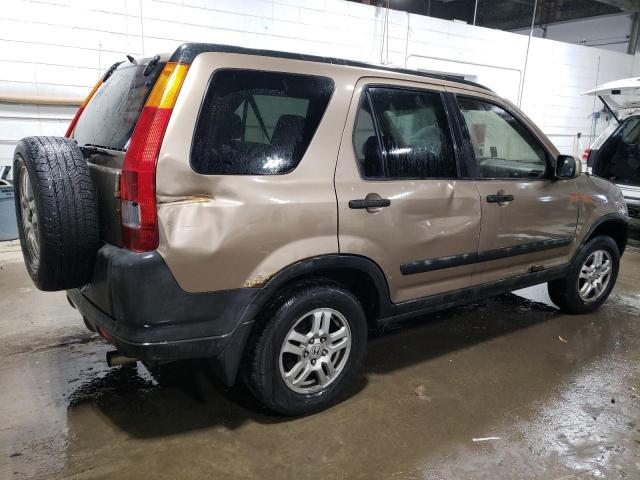 JHLRD78852C040156 - 2002 HONDA CR-V EX BROWN photo 3