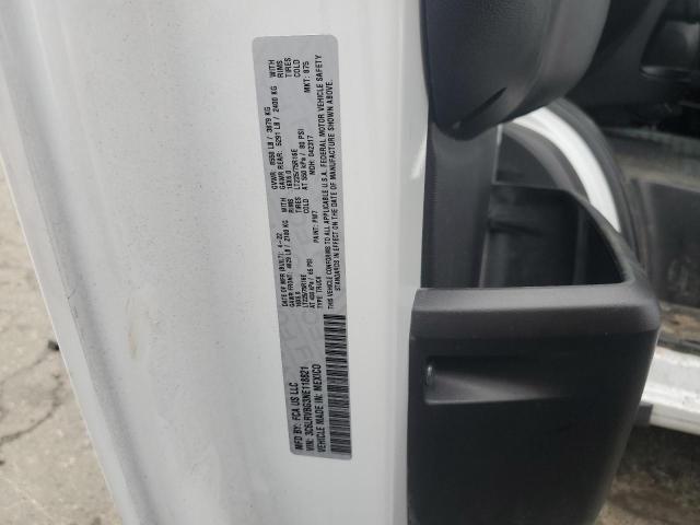 3C6LRVBG3NE118821 - 2022 RAM PROMASTER 1500 HIGH WHITE photo 12